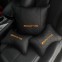 Подушка підголівник автомобільна, виготовлена ​​з еко шкіри, 2 шт