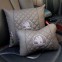 Подушка підголівник автомобільна, виготовлена ​​з еко шкіри, 2 шт