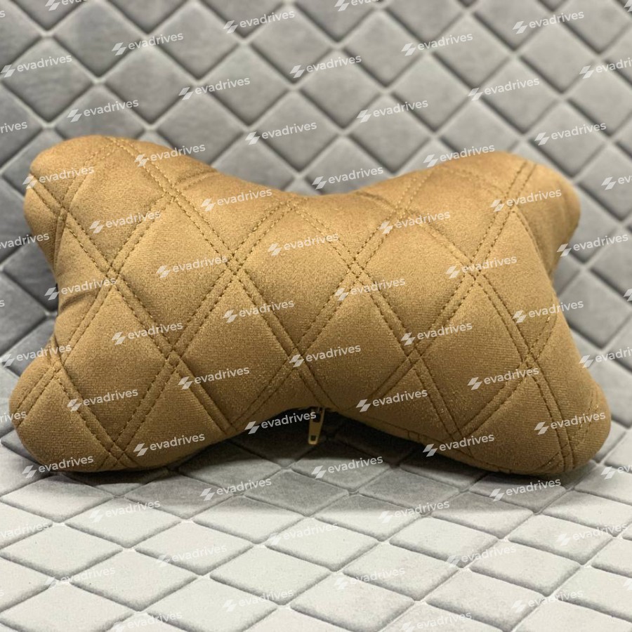 Подушка підголівник автомобільна, виготовлена ​​з ALCANTARA LUX