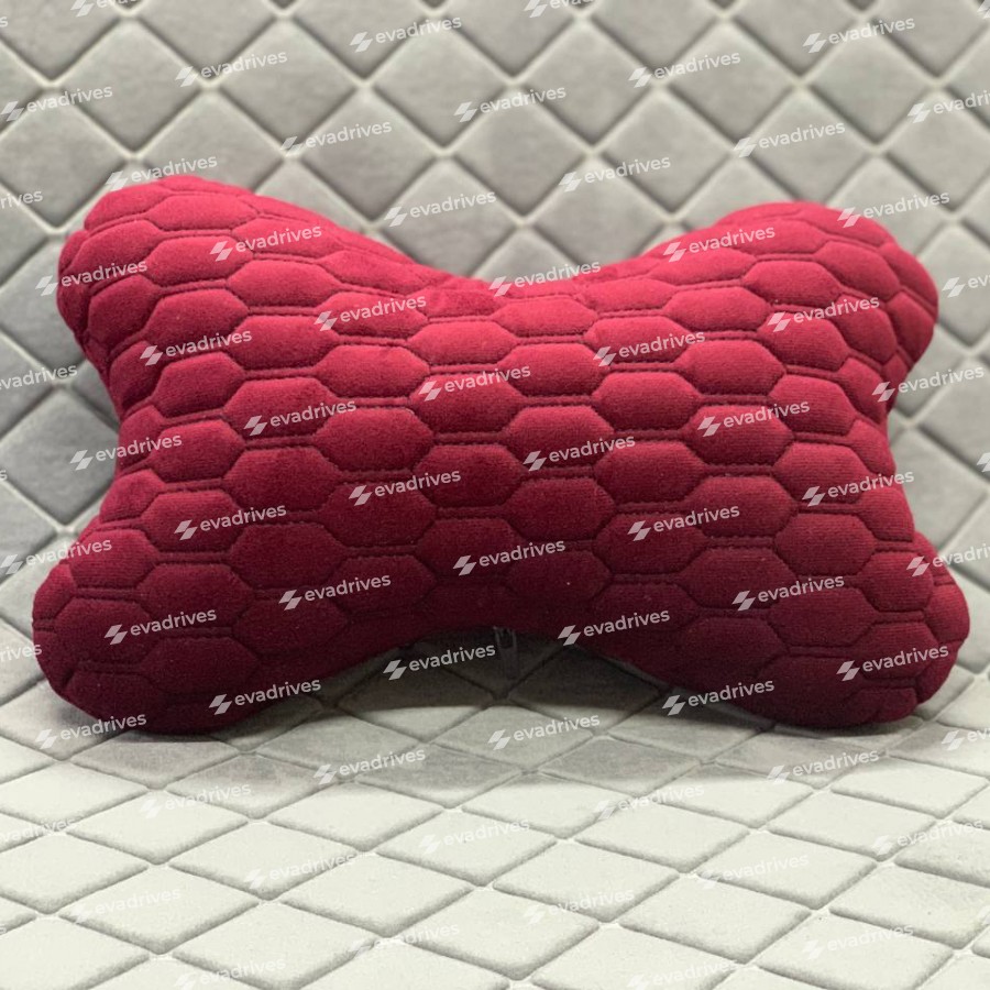 Подушка підголівник автомобільна, виготовлена ​​з ALCANTARA LUX