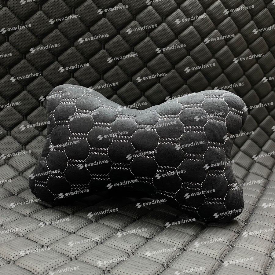 Подушка підголівник автомобільна, виготовлена ​​з ALCANTARA LUX