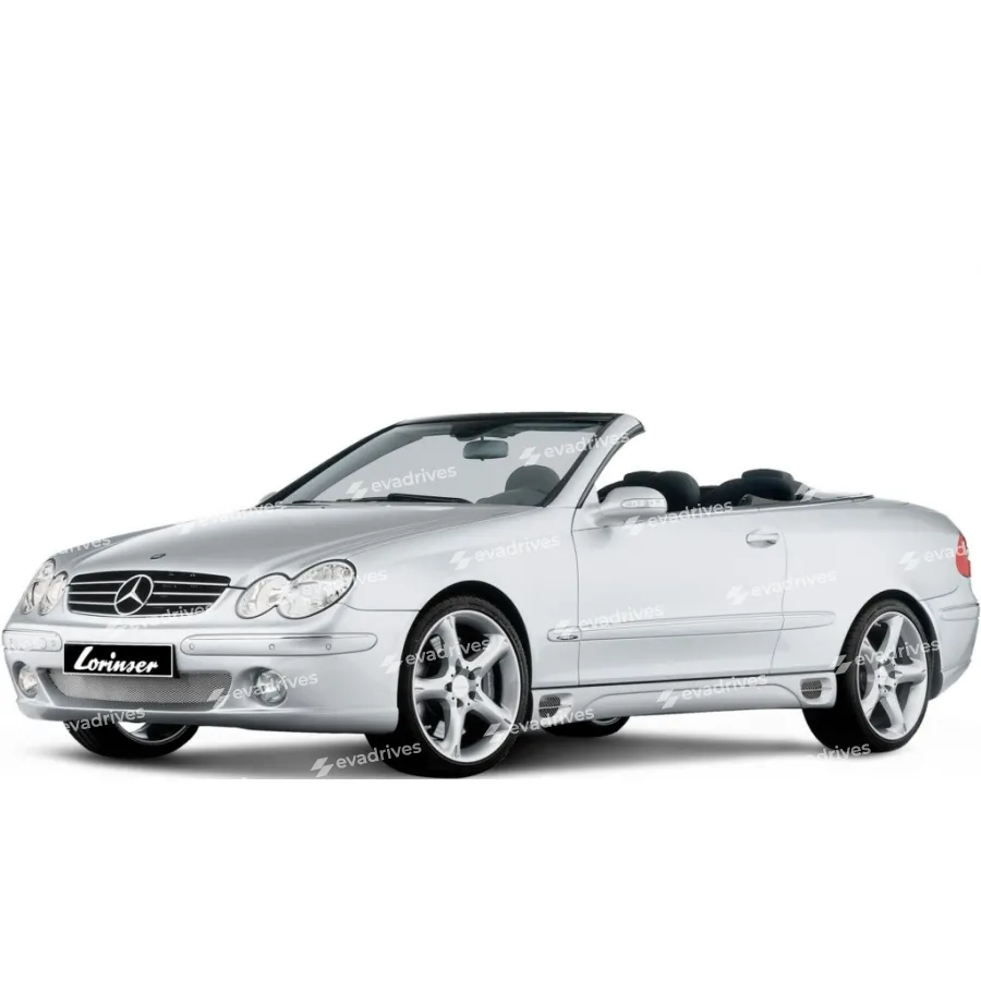 EVA килимки для Mercedes-Benz CLK-Class (W208) (A209) Cabrio 1997-2002