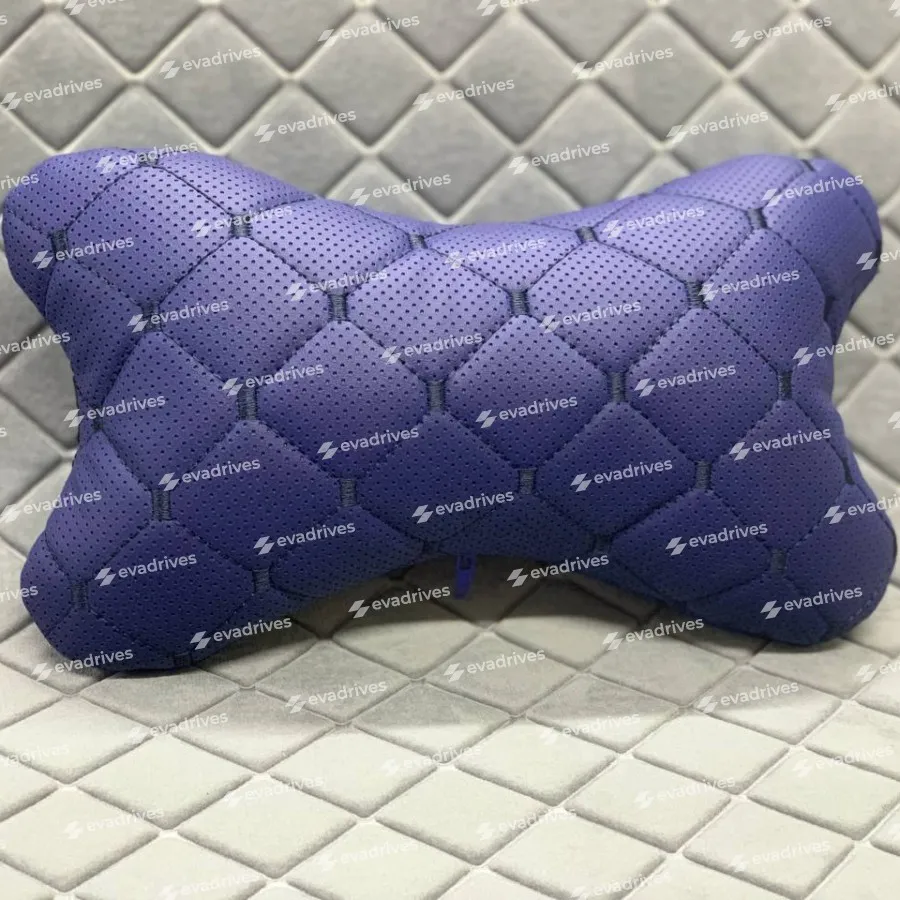 Подушка підголівник автомобільна, виготовлена ​​з еко шкіри
