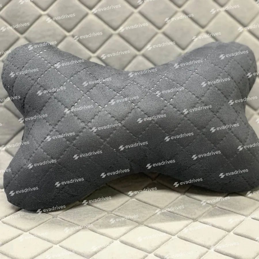 Подушка підголівник автомобільна, виготовлена ​​з ALCANTARA LUX