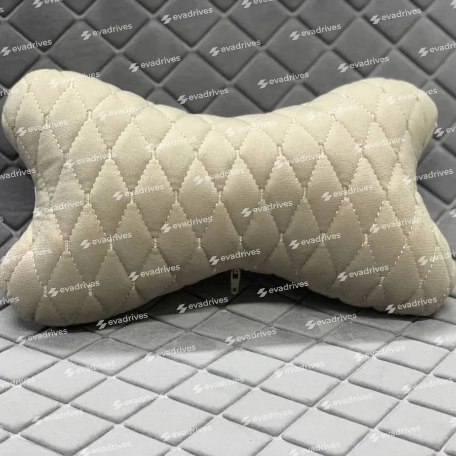 Подушка підголівник автомобільна, виготовлена ​​з ALCANTARA LUX