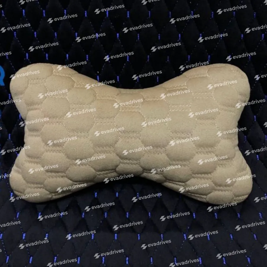 Подушка підголівник автомобільна, виготовлена ​​з ALCANTARA LUX